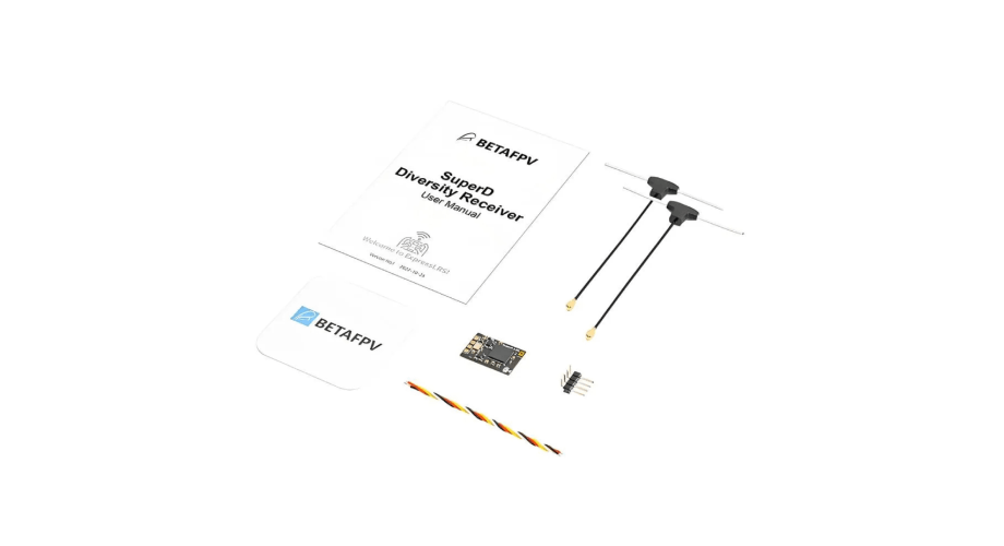 BETAFPV SuperD Receiver with ELRS Diversification 2.4G