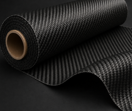 240 g/m² T300 Carbon Fiber Fabric — 2×2 twill