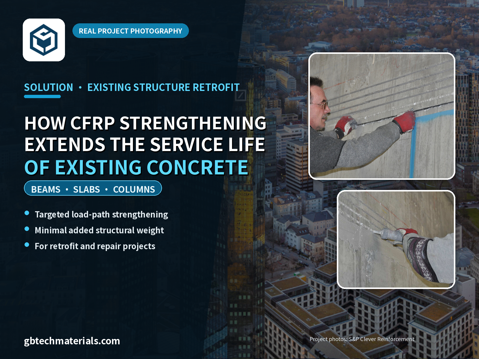 How Can CFRP Strengthening Extend the Service Life of Existing Concrete Structures?